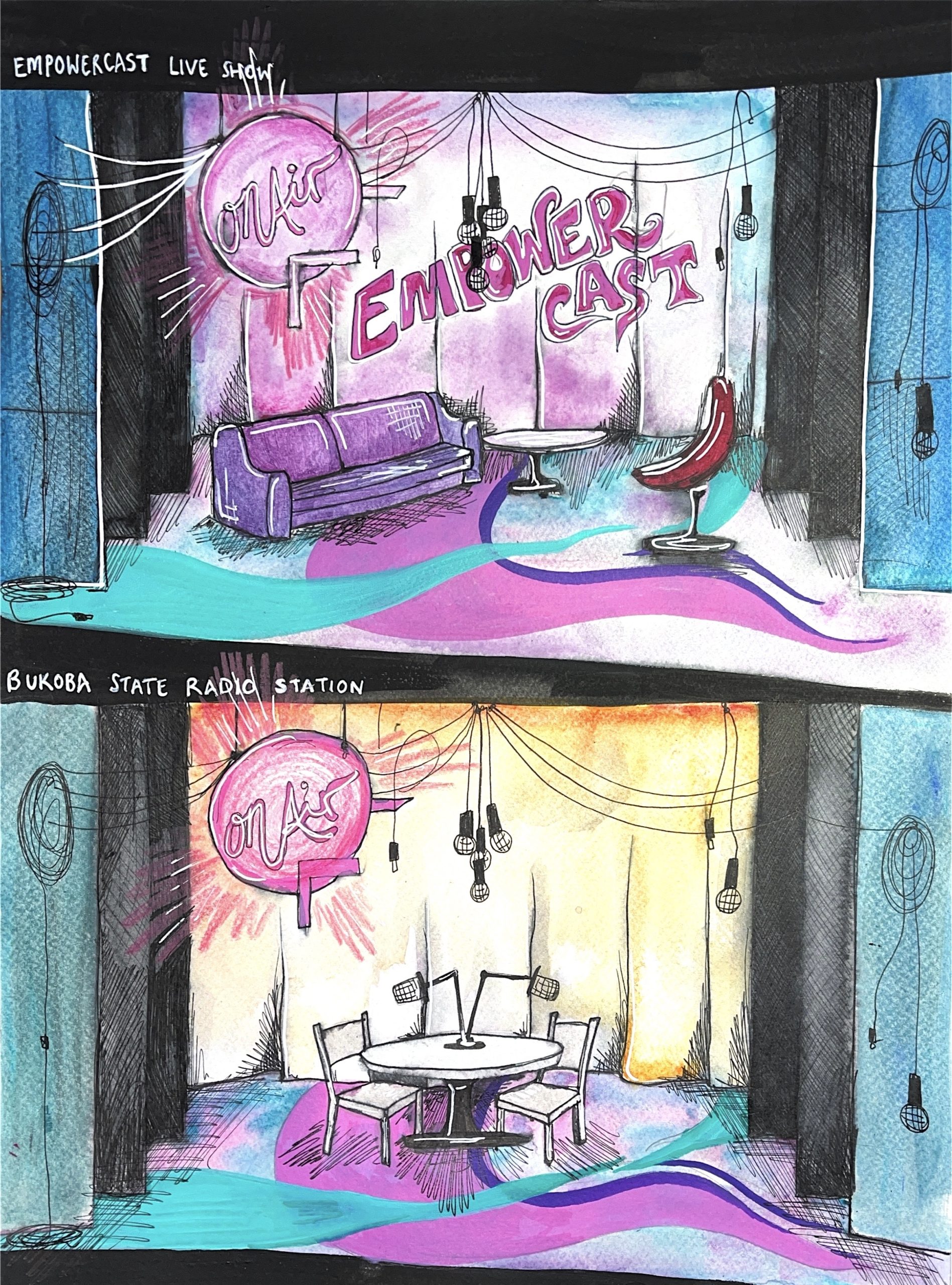 The Maladies, SET DESIGN for Puppetry and Performance